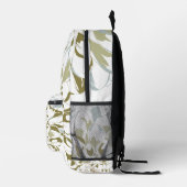 Dahlia floral printed backpack プリントバックパック (右)
