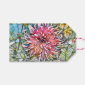 DAHLIA FLOWER ギフトタグ (正面(横))