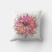 DAHLIA FLOWER クッション (裏面)