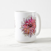DAHLIA FLOWER コーヒーマグカップ (正面右)