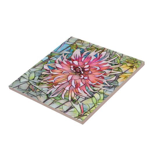 DAHLIA FLOWER タイル (側面)