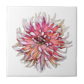 DAHLIA FLOWER タイル (正面)