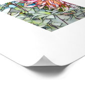 DAHLIA FLOWER ポスター (角)