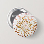 Dahlia flower button 缶バッジ (正面&裏面)