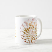 Dahlia flower classic mug コーヒーマグカップ (正面右)