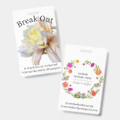 Dahlia IDバッジの解除 バッジ (正面&裏面)