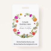 Dahlia IDバッジの解除 バッジ (裏面)