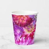 dahlia paper cup, dahlia party cup 紙コップ (裏面)