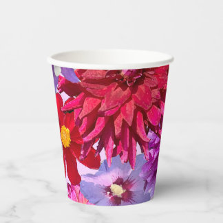 dahlia paper cup, dahlia party cup 紙コップ