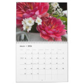 Dahlias Inspirational Photo Calendar カレンダー (3月 2026)