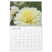 Dahlias Inspirational Photo Calendar カレンダー (1月 2026)