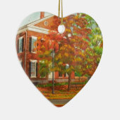 Dahlonegaの金ゴールド博物館の秋色 セラミックオーナメント (右)