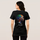 Dahomey_Digital_African_Legacy トライブレンドＴシャツ (裏面全面)