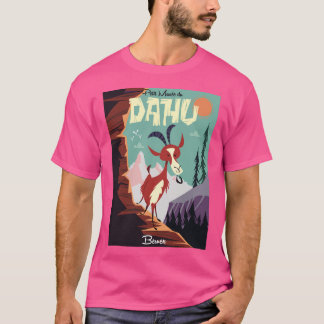 Dahuポスター Tシャツ