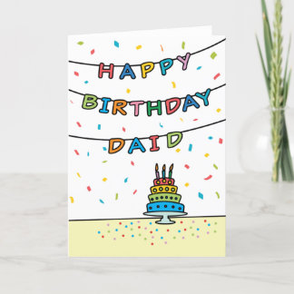 Daidの誕生日カード カード