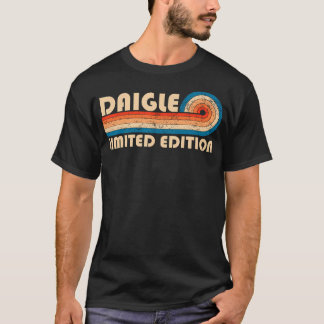 DAIGLE姓レトロヴィンテージ80s 90s誕生日Reun Tシャツ