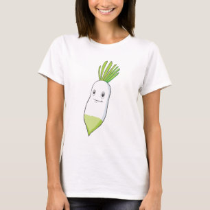 Daikonの幸せな微笑 Tシャツ