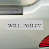 DAILEY バンパーステッカー (車上)
