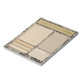 DailyパーソナライズされたプランナーLeopardをリストするには ノートパッド (回転)