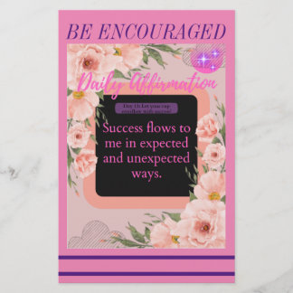 Daily Affimation Note Card (Day 11) 便箋