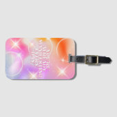 Daily Affirmation, Law of Attraction, Motivational ラゲッジタグ (正面横)