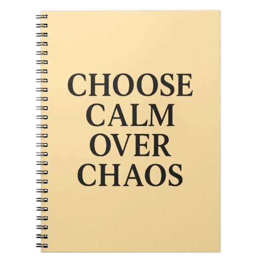 Daily Anthrival Journal - Minimalist Notebook Cove ノートブック (正面)