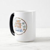 Daily Coffee Intake モーフィングマグカップ (正面左)