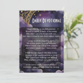 Daily Devotional Pagan Prayer Pocket Ritual Card 招待状 (スタンド正面)