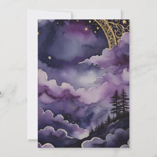 Daily Devotional Pagan Prayer Pocket Ritual Card 招待状 (裏面)