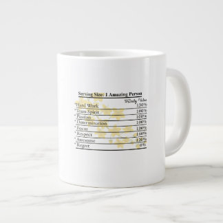 Daily Dose Mug – Sip Strength, Stir Spirit, Serve ジャンボコーヒーマグカップ