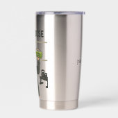 Daily Dose Travel Tumbler | Add Text/Name 保温保冷タンブラー (左面)