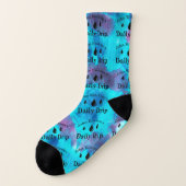 Daily Drip TieDye Blue Ocean Socks ソックス (左外側)