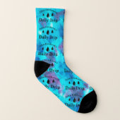 Daily Drip TieDye Blue Ocean Socks ソックス (左内側)