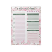 daily floral planner Notepad ノートパッド (回転)