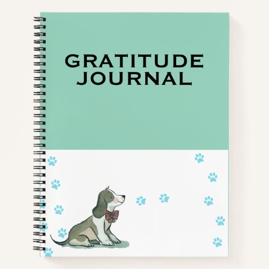 Daily Gratitude Journal | Mindful Reflection  ノートブック (正面)