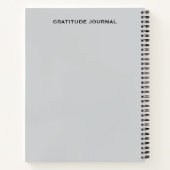 Daily Gratitude Journal | Mindful Reflection  ノートブック (裏面)