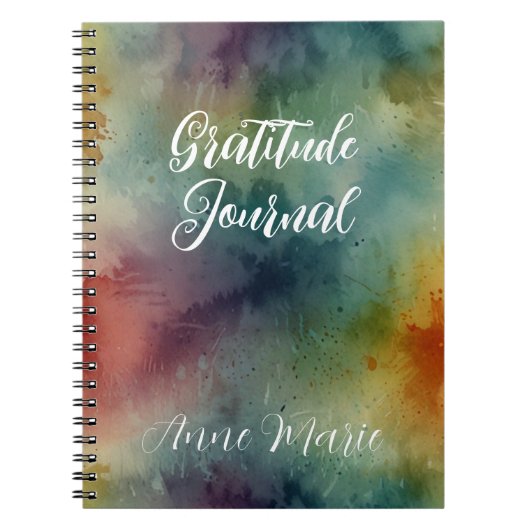 Daily Gratitude Journal | Mindful Reflection  ノートブック (正面)