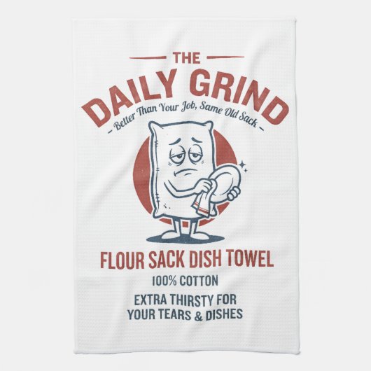Daily Grind Kitchen Towel キッチンタオル (縦)
