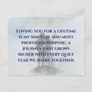 Daily Journey Marriage Quote Postcard ポストカード