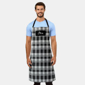 Daily Kitchen Apron | Comfortable Unisex Wear エプロン (着用した状態)