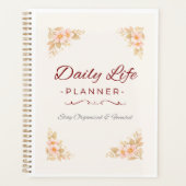Daily Life Planner – Stay Organized & Focused プランナー手帳 (正面)