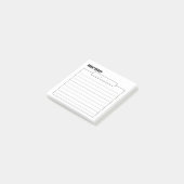 Daily Memo Pad Sticky Notes, 3" x 3" ポストイット (アングル)
