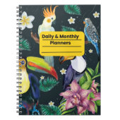 Daily & Monthlyで毎日を生産的に ノートブック (正面)