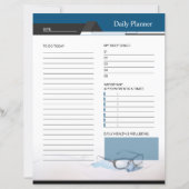 Daily, Monthly Planner Template (正面)
