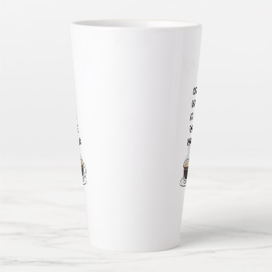 Daily Motivation Latte Mug カフェラテマグ (正面)