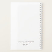 Daily notes - "Purpose" ノートブック (裏面)
