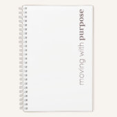 Daily notes - "Purpose" ノートブック (正面)