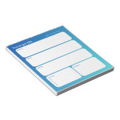 Daily Planner Notepad (40 pages) ノートパッド (アングル)