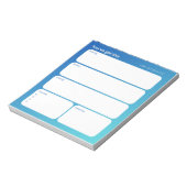 Daily Planner Notepad (40 pages) ノートパッド (回転)