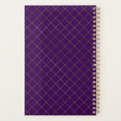 Daily Planner – Personalized Watercolor Wildflower プランナー手帳 (裏面)